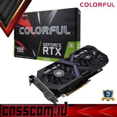 Colorful GeForce RTX 3050 6GB V4-V GDDR6 - VGA Nvidia RTX3050 6 GB