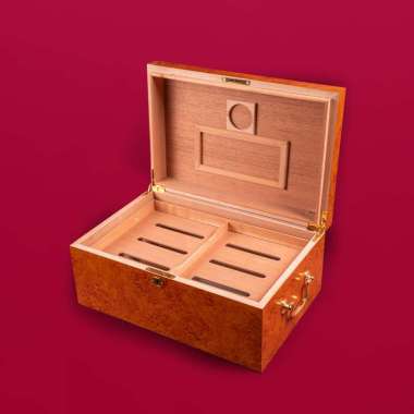 Tuscany - 100 Cigar Light Burl, Humidor (9/45)