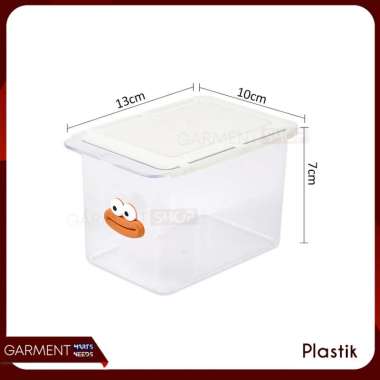Storage Box Gantung Laci Tarik Drawer Transparan Kamar Mandi Rak Bawah Meja Estetik Multifungsi PLAS