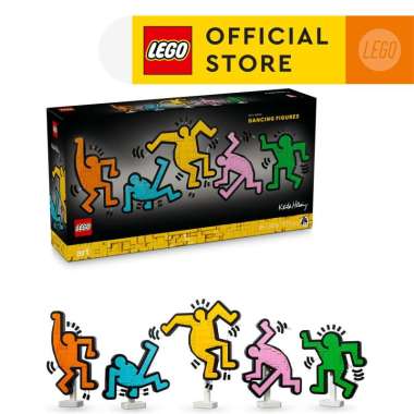 LEGO ART 31216 Keith Haring – Dancing Figures (1773 Pieces), Building Block, Toys, Bricks