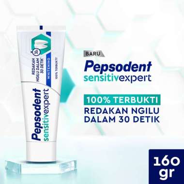 Pepsodent Pasta Gigi Sensitive Mineral Expert Whitening [160 g]