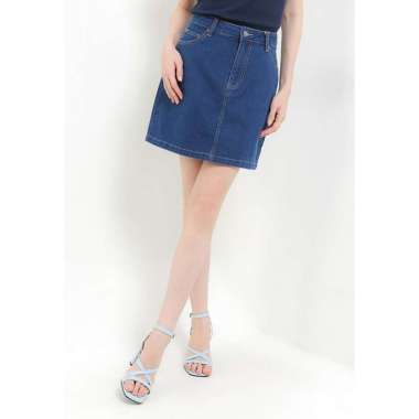 Hush Puppies Rok Wanita Soufle Ssk Medium Blue 28 Medium Blue