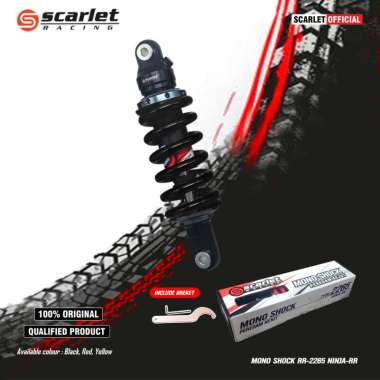 Scarlet Racing -Mono Shock Shockbreaker RR-2265 NINJA RR YELLOW