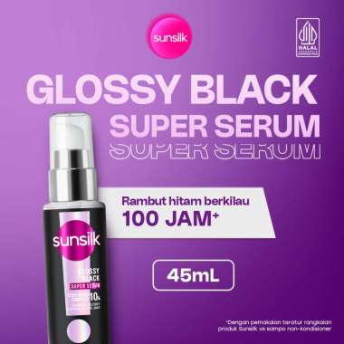Sunsilk Glossy Black Super Serum 45 ml