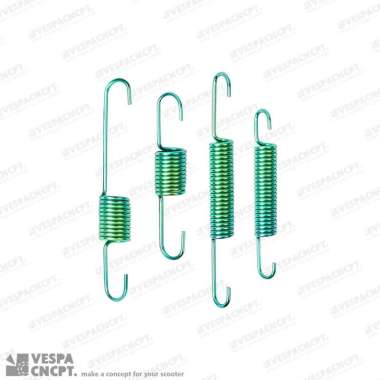 Titanium Per Standar Set Zegna Green Vespa Sprint Primavera Standar Samping & Tengah