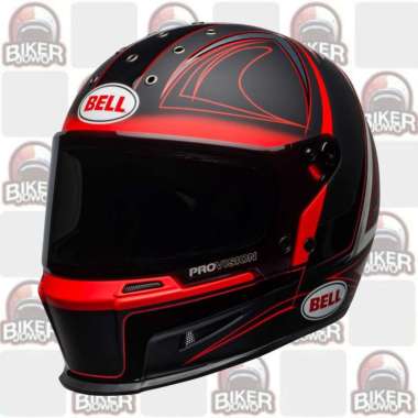 Bell Eliminator Fullface Helm Retro Fullface Sport Helmet - Carbon Helmet - Helm HART LUCK L