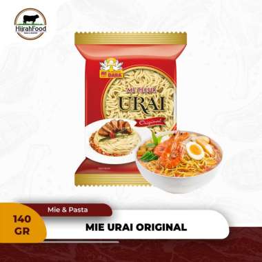 Mie Urai Telur Cap Burung Dara Original / Pipih - 140 gram Mie Urai Original