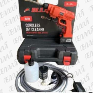 Mesin Jet Cleaner CORDLESS BULL BL99 26V / Mesin Cuci Motor Mobil BATERAI BL 99 BULL