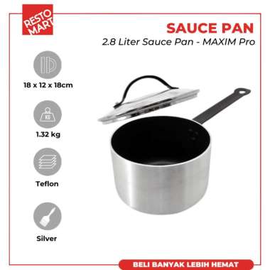 Sauce Pan 2.8 L MAXIM PRO Teflon (1093147)