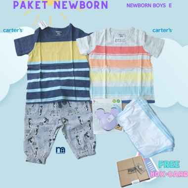 hadiah kado bayi cowok laki laki baru lahir newborn premium branded original baby shower baju murah 