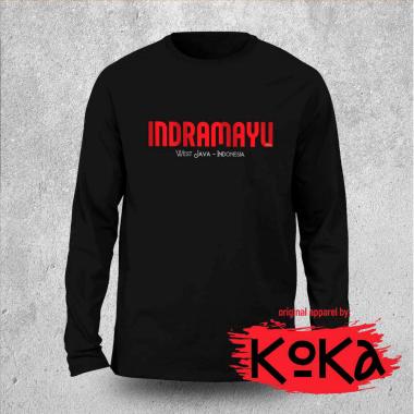 Premium T-shirt - Kaos Khas INDRAMAYU Original by KOKA Kangkaos - IDM1 Lengan Pendek M