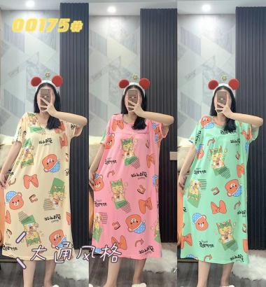 (COD) Daster Import Serut Jumbo Karakter Lucu Bear