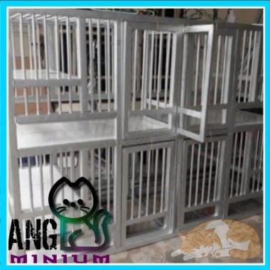 Kandang Kucing Galvalum Minimalis kamar 4