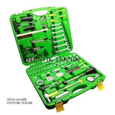 TEKIRO TOOL SET MEKANIK 130 PCS BOX PLASTIK - KUNCI SET 130PC MECHANIC