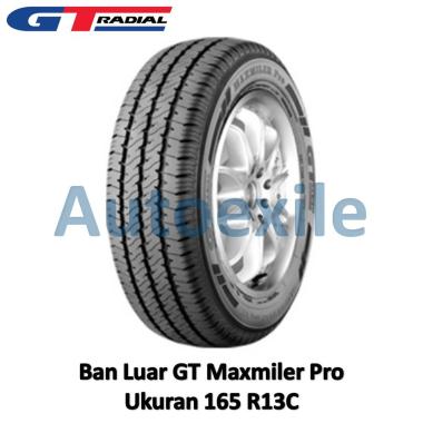 Ban Luar GT 165 R13 Maxmiler Pro Tubeless Radial R13C Mobil Aman Tahan Lama