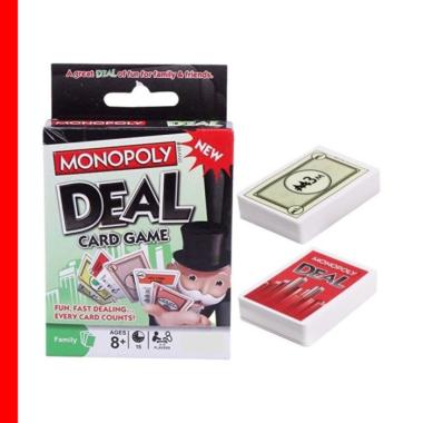 Monopoly Deal Card Game Mainan Kartu Board Game Monopoli