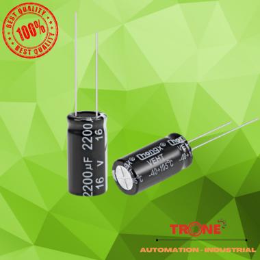 2200uf 16v Rubycon Radial Electrolytic Capacitor 16v2200uf READY STOK