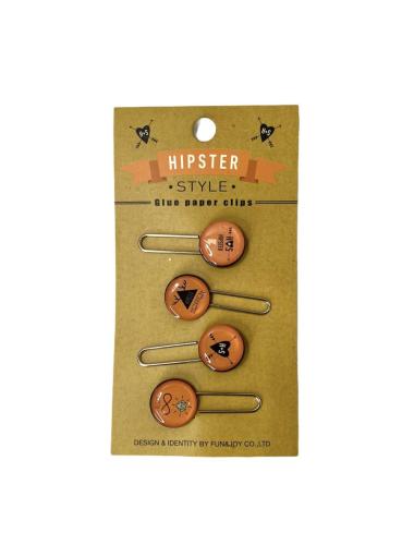 PAPER CLIP BESI HIPSTER STYLE Orange