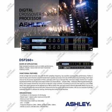 Management ASHLEY DSP 260+ Management Speaker Digital ASHLEY DSP260+