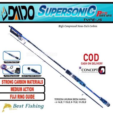 JORAN DAIDO SUPERSONIC PRO JS CARBON 180CM 180CM 10-20LB