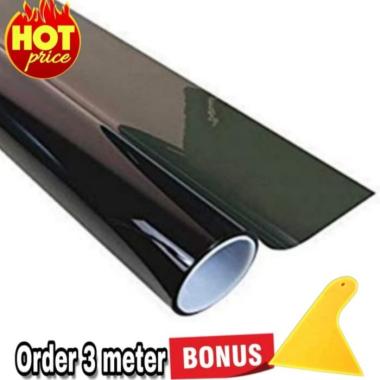 KACA FILM/KACA FILM MOBIL/KACA FILM 20%40%60%80%/STIKER KACA/STICKER warna RIBEN 80%