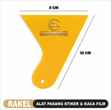STIKER KACA MOTIF MINIMALIST L-90 CM motif BULAT KREY