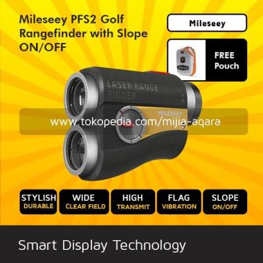 Mileseey PFS2 Pengukur Jarak Laser dengan Kemampuan Pengintai Laser Kemiringan