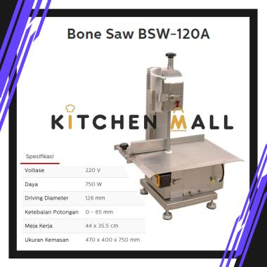 FOMAC Bone Saw BSW-120A - Mesin Pemotong Tulang & Daging Beku