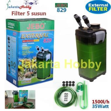 Filter Aquarium JEBO 829 External Canister Aquarium Filter