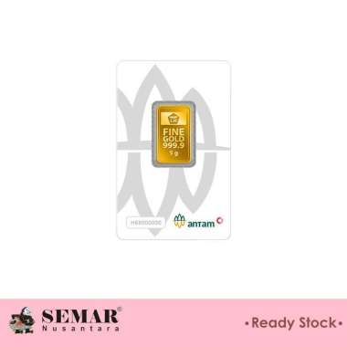 Logam Mulia Antam Press 5gr Emas Batangan Semar Nusantara