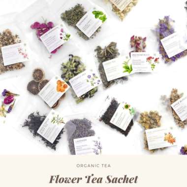 Flower Tea / Teh Bunga Premium Trial Sachet / Souvenir Teh Ocha