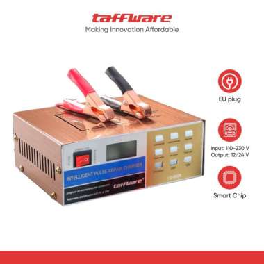 Taffware Charger Aki Mobil Lead Acid Smart Battery Charger 12V/24V