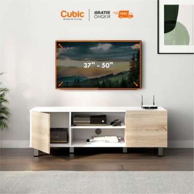 Cubic Rak TV minimalis / Meja TV Minimalis / LIVINA RTV 120
