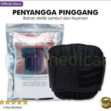 Lokal Korset Lumbar / Korset Tulang Belakang, Ukuran XL