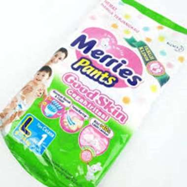 Popok Merries Good Skin Pants isi 1 renceng L