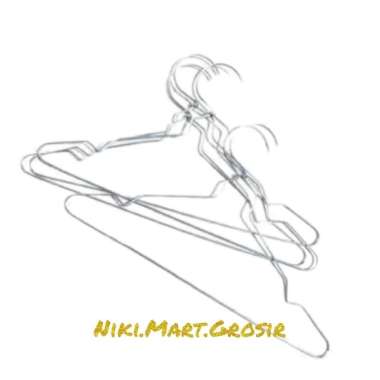 Hanger Kawat Kecil 12'pcs / Hanger Gantungan Baju Kawat