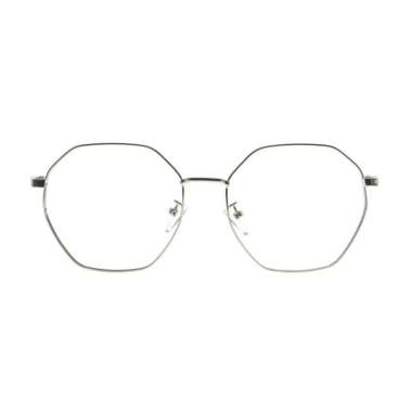 Frame Kacamata-Pria/Wanita-Minus- Oldies 9053 Silver