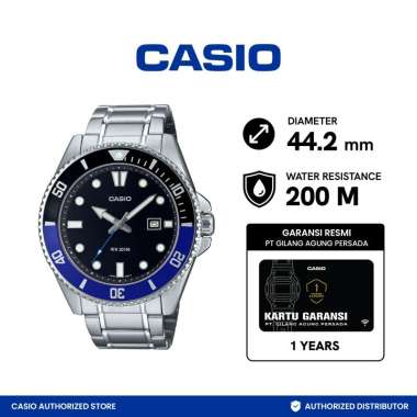 jam tangan pria casio MDV-107D-1A2VDF