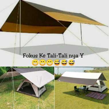 Tali Flysheet Tali Tenda Tali Nilon Tambang Nylon Pengikat Barang