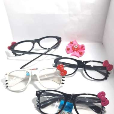Obral Frame Abg Remaja Kitty Kacamata Merah