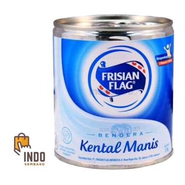 frisian flag kaleng putih 370g