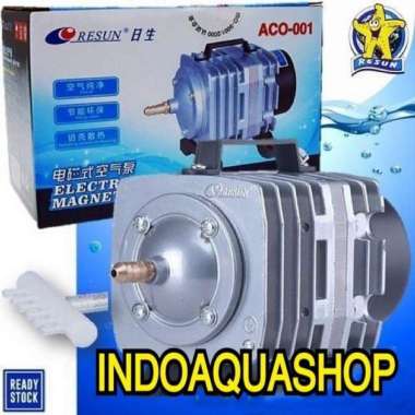 Pompa Udara Aerator Resun ACO-001 - Mesin Oksigen Ikan Aquarium Kolam