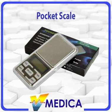 Timbangan Mini Miligram Digital 200 - 500 gram / LED Timbangan Emas