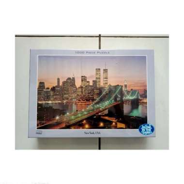 Jigsaw Puzzle Glow in the dark 1000 pcs New York, USA Multicolor