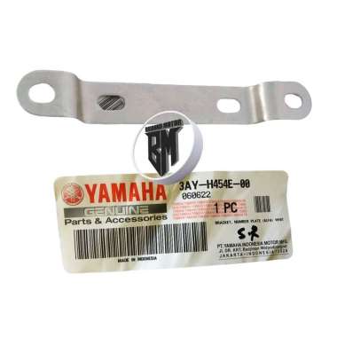 DUDUKAN PLAT NOMER DEPAN F1ZR ORI YAMAHA 3AY H454E 00