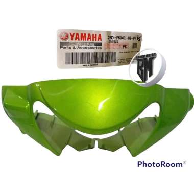 COVER STANG KEMUDI HIJAU MIO SMILE 28D F6143 00 P4