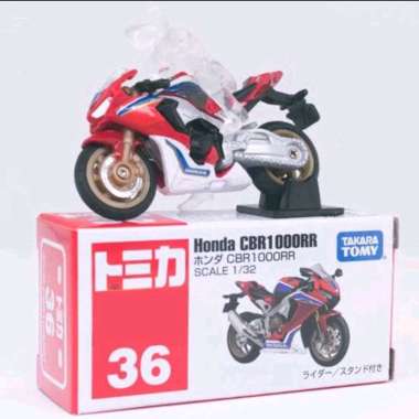 TOMICA HONDA CBR1000RR RED MERAH TAKARA TOMY DIECAST MOTOR CBR 1000RR BALAP MOTORCYCLE RACE RACING