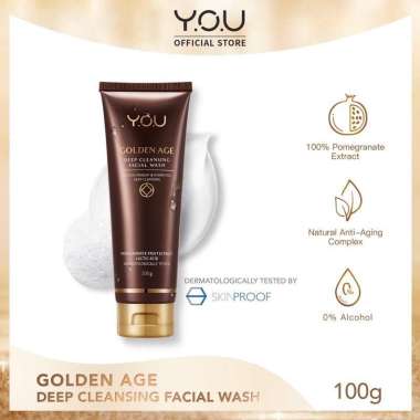 YOU Golden Age Deep Cleansing Facial Wash 100g 100 gr