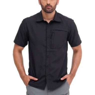 Kemeja Eiger Mens Gravel 1.0 Ss X Inkali 8869 Hitam