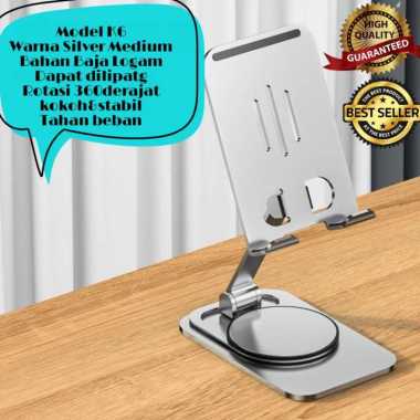 Braket Phone Stand For Ipad Tablet Ponsel Rotasi 360 -720 Derajat/ Dudukan Ponsel Hp/Penyangga Phone